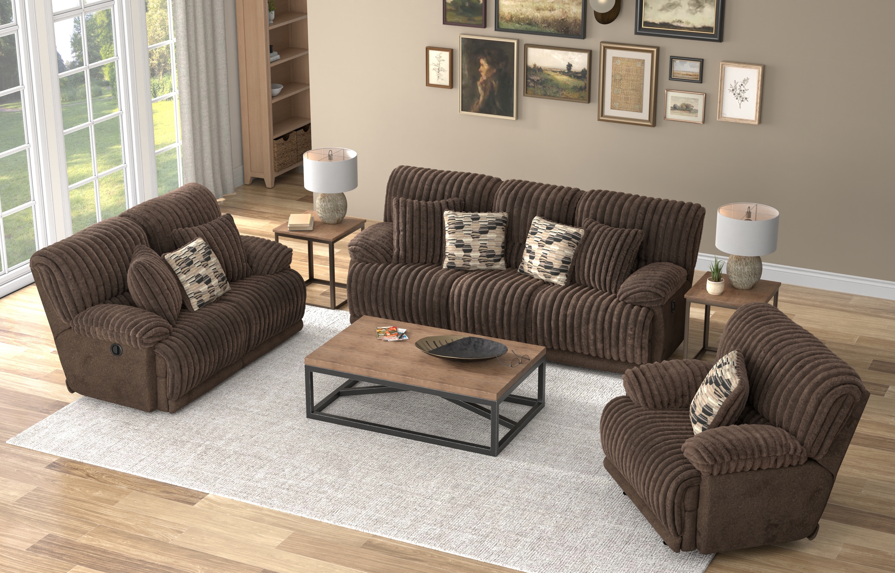 Catnapper Hollifield Manual Reclining Sofa