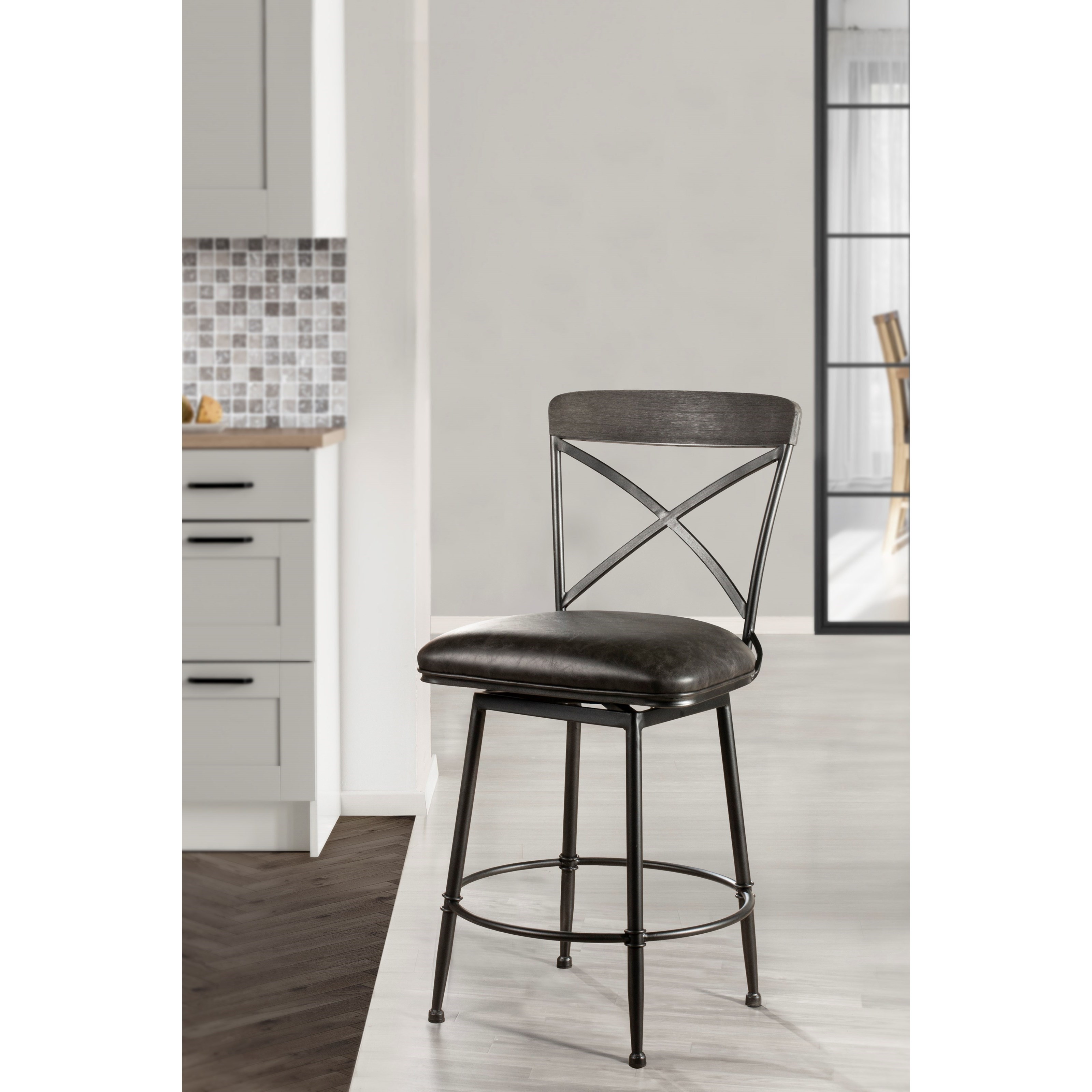 Commercial Grade Swivel Counter Stool