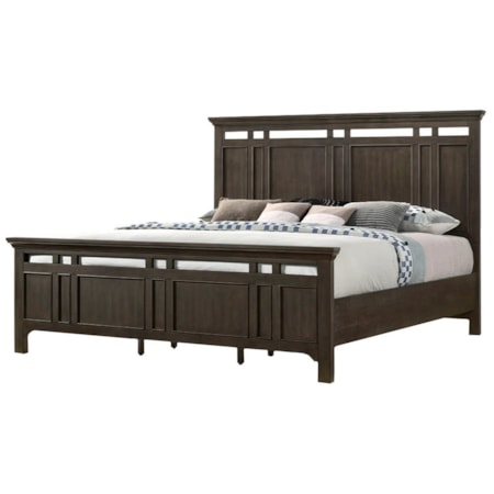 King Panel Bed