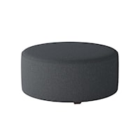 Round Cocktail Ottoman