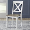 Liberty Furniture Lakeshore X-Back Side Chair