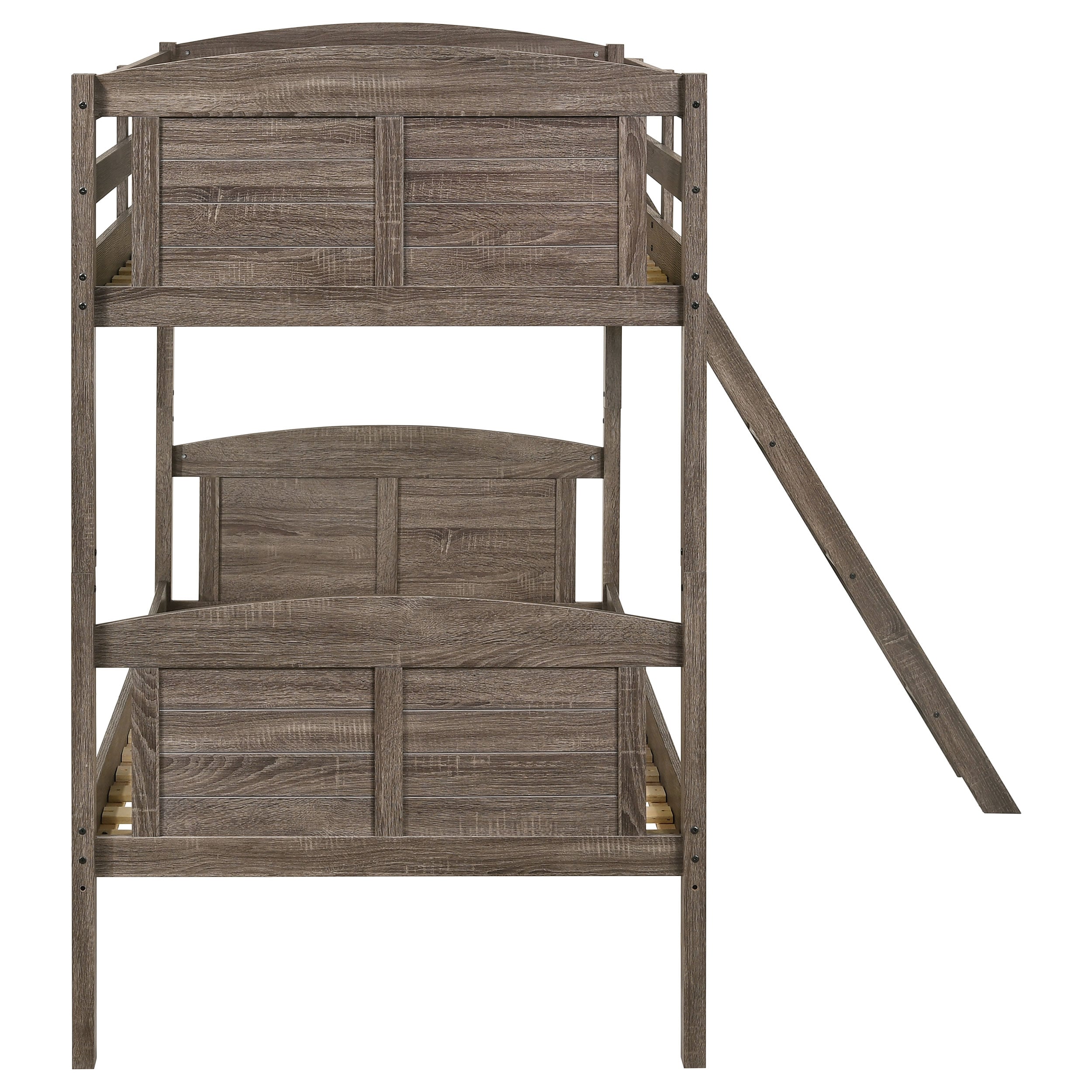 Flynn Wood Twin Over Twin Bunk Bed