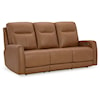 Ashley Signature Design Tryanny PWR REC Sofa with ADJ Headrest