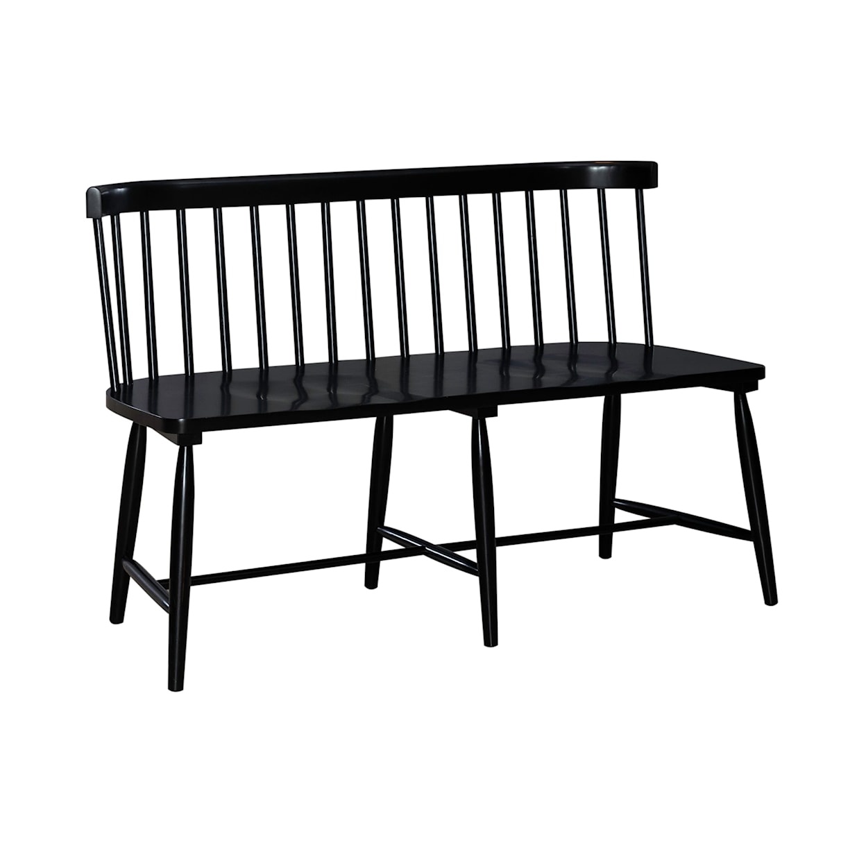 Liberty Furniture Capeside Cottage Spindle Back Dining Bench