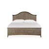 Magnussen Home Paxton Place Bedroom King Arched Storage Bed 