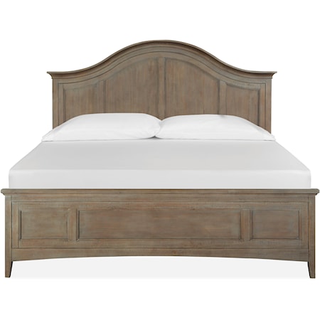 King Arched Storage Bed 