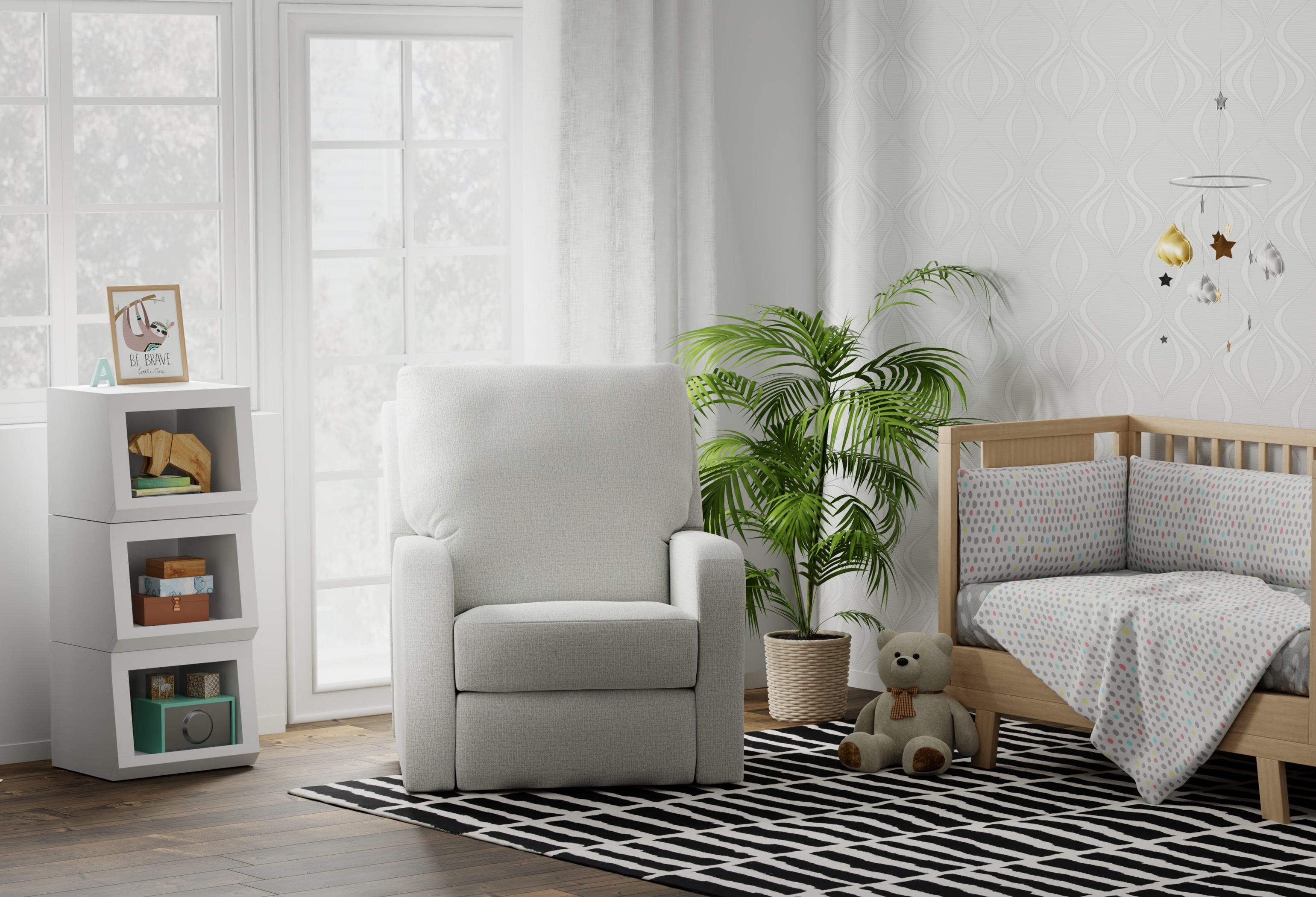 Catnapper Lullaby Power Headrest Power Auto-Glide Recliner