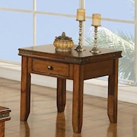 Transitional 20" End Table