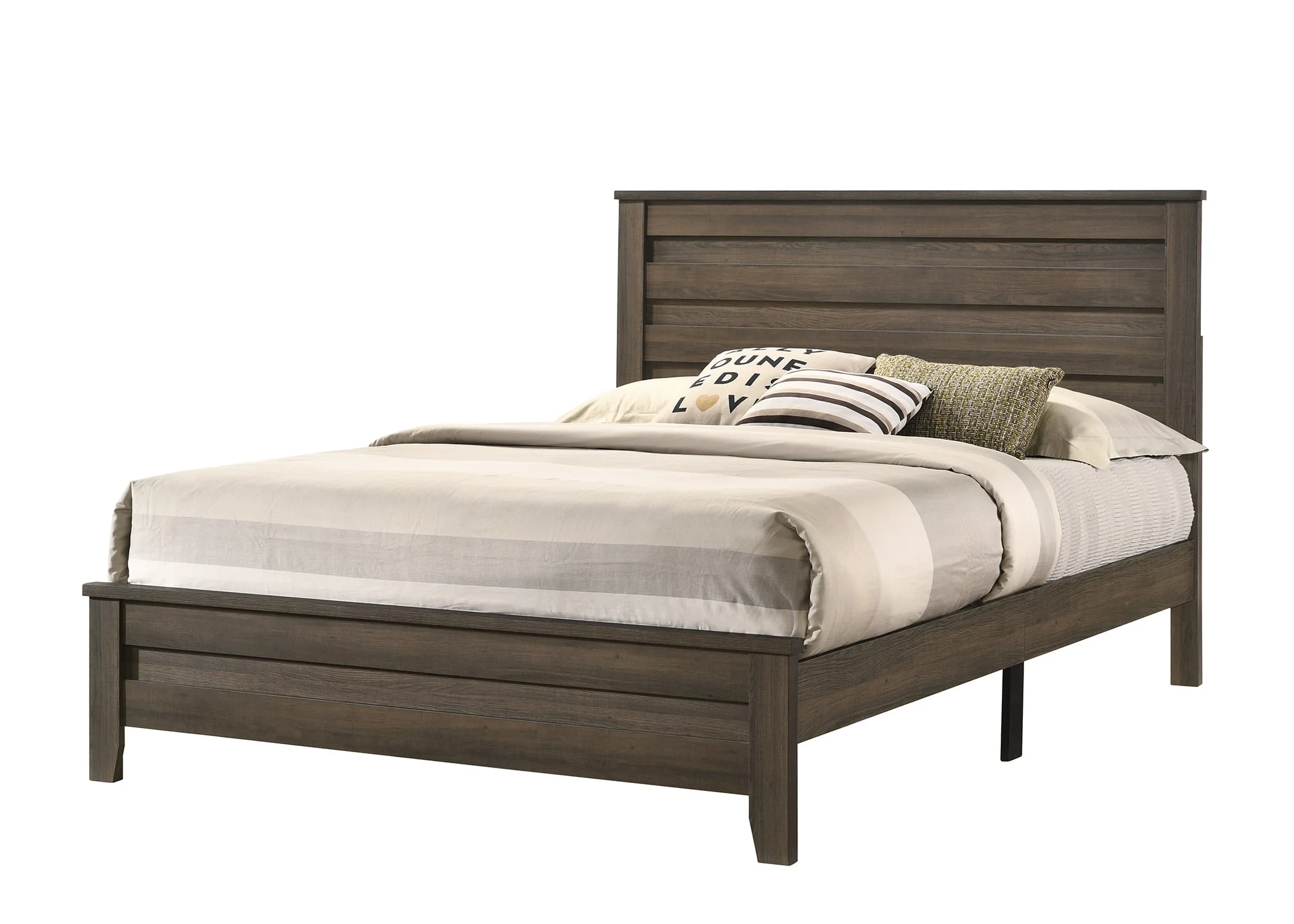 Crown Mark Marley B6940-Q-BED Marley Contemporary Queen Panel Bed in ...