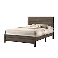 Marley Contemporary Queen Panel Bed in One Box