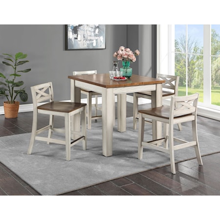 5-Piece Counter Dining Set