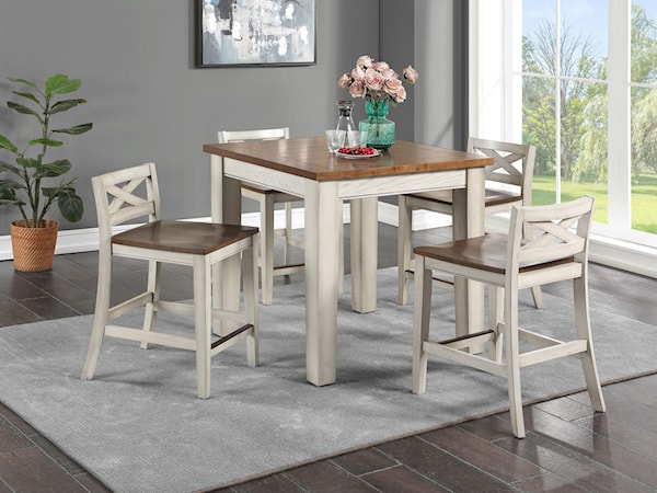 5-Piece Counter Dining Set