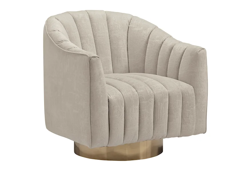 Penzlin Swivel Accent Chair by Signature Design by Ashley at Furniture Fair - North Carolina