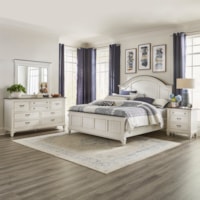 Cottage Style  4-Piece King Bedroom Set