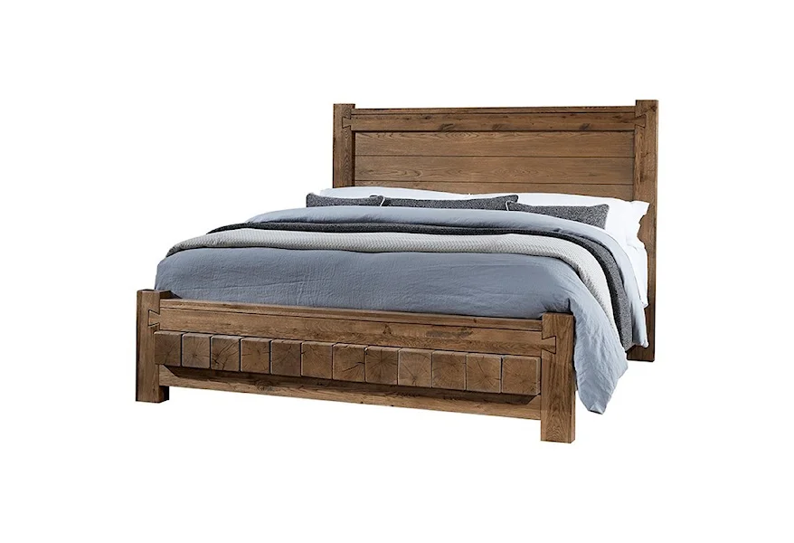 Dovetail - 751 Queen Low Profile Bed by Vaughan Bassett at Miller Waldrop Furniture and Decor