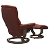 Stressless by Ekornes Stressless by Ekornes Small Reclining Chair & Ottoman