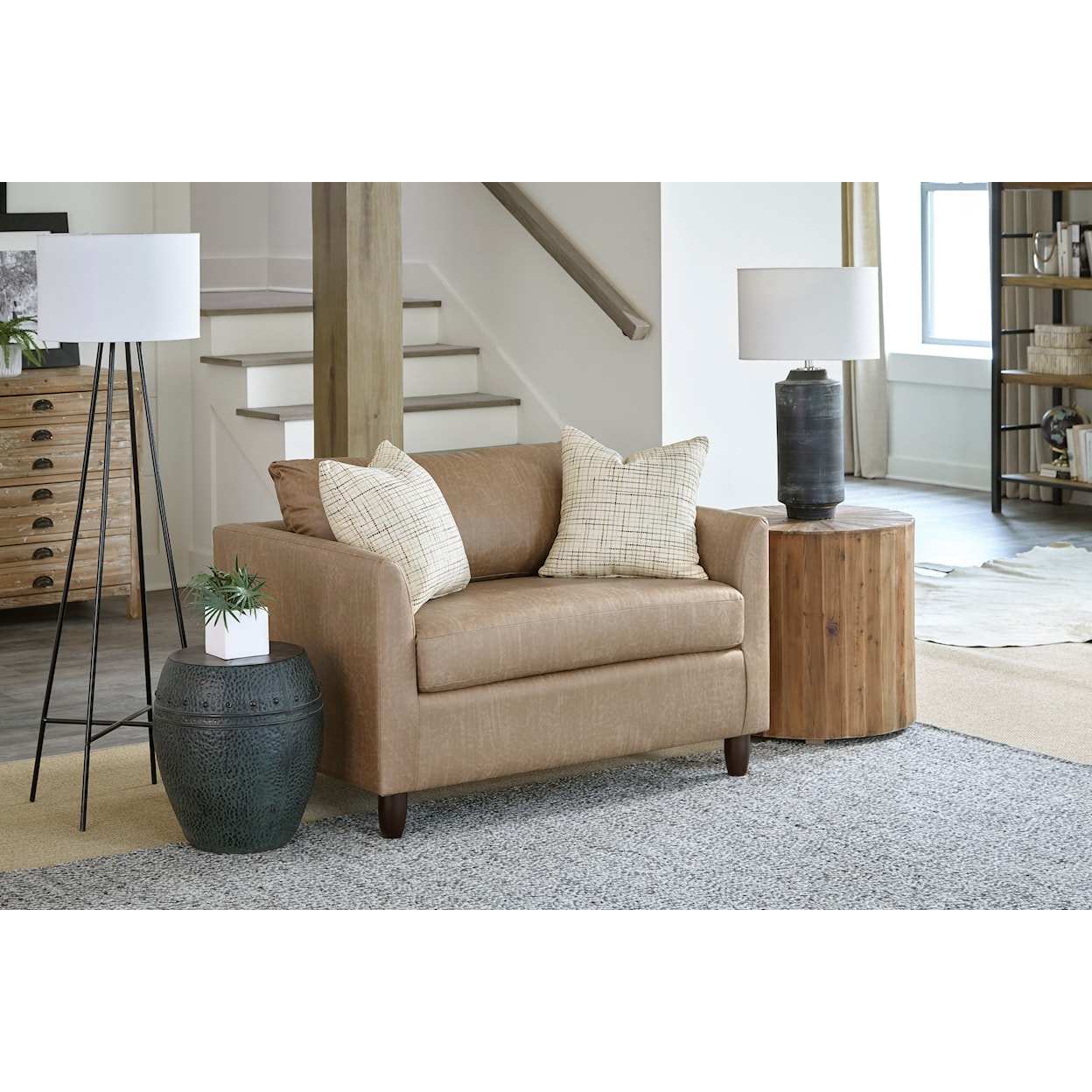 Bravo Furniture Bayment Chair & Half w/ Twin Sleeper