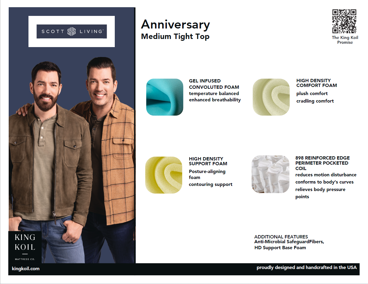 Queen Anniversary Medium Mattress