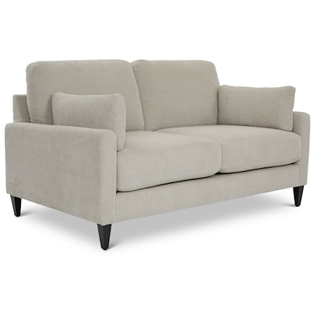 Contemporary Apartment-Size Sofa