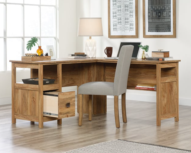 Sauder Cannery Bridge L-Shaped Desk