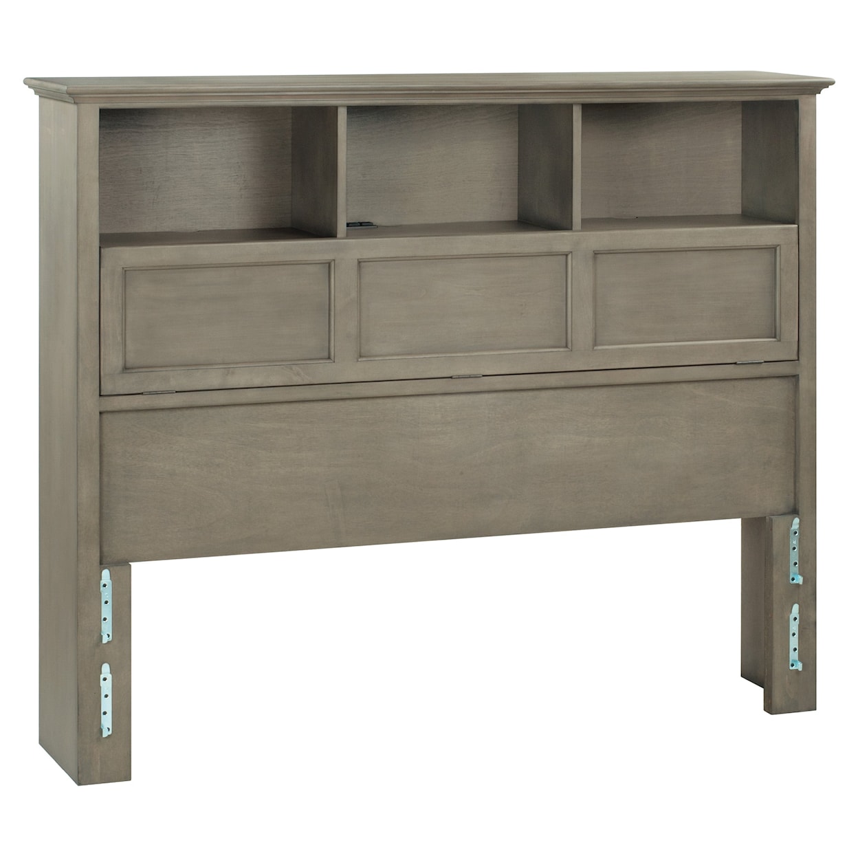 Whittier Wood McKenzie Queen Bookcase Headboard