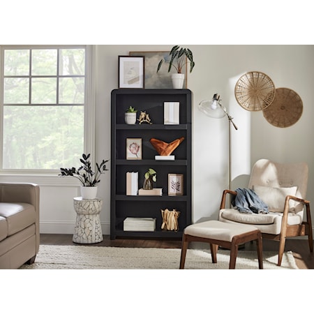 4-Shelf 60&quot; Bookcase