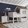 Westwood Design Lodge Series Complete Bed w/ Ladder and Fencing