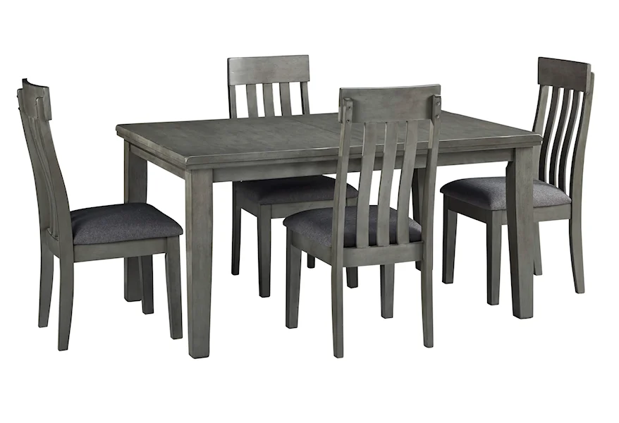 Hallanden 5-Piece Dining Table Set by Signature Design by Ashley at Royal Furniture