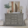 Liberty Furniture Big Valley 2-Door 6-Drawer Dresser