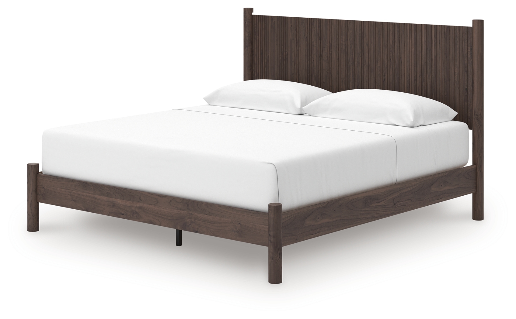 King Panel Platform Bed
