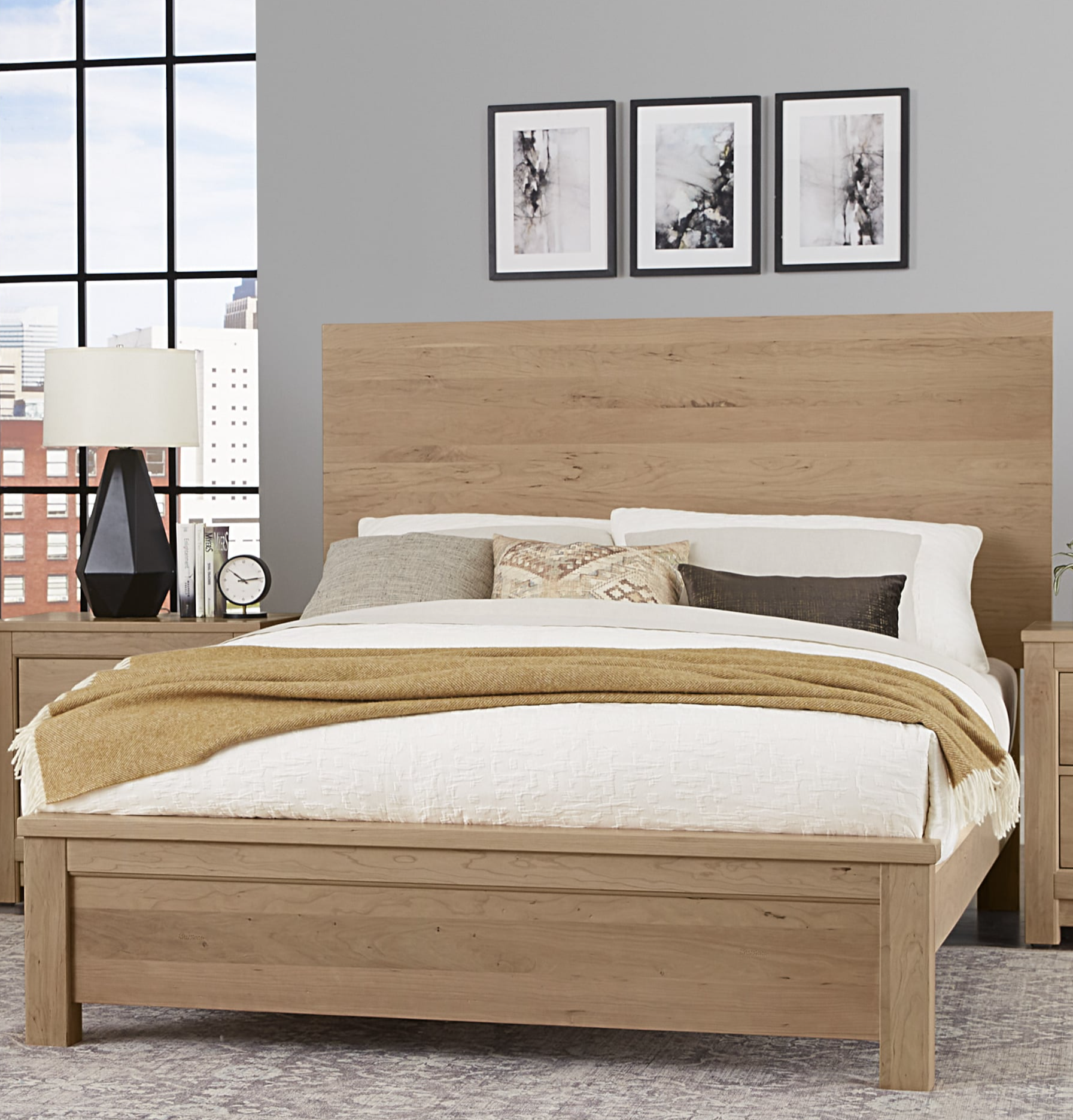 Artisan & Post Crafted Cherry King Plank Bed