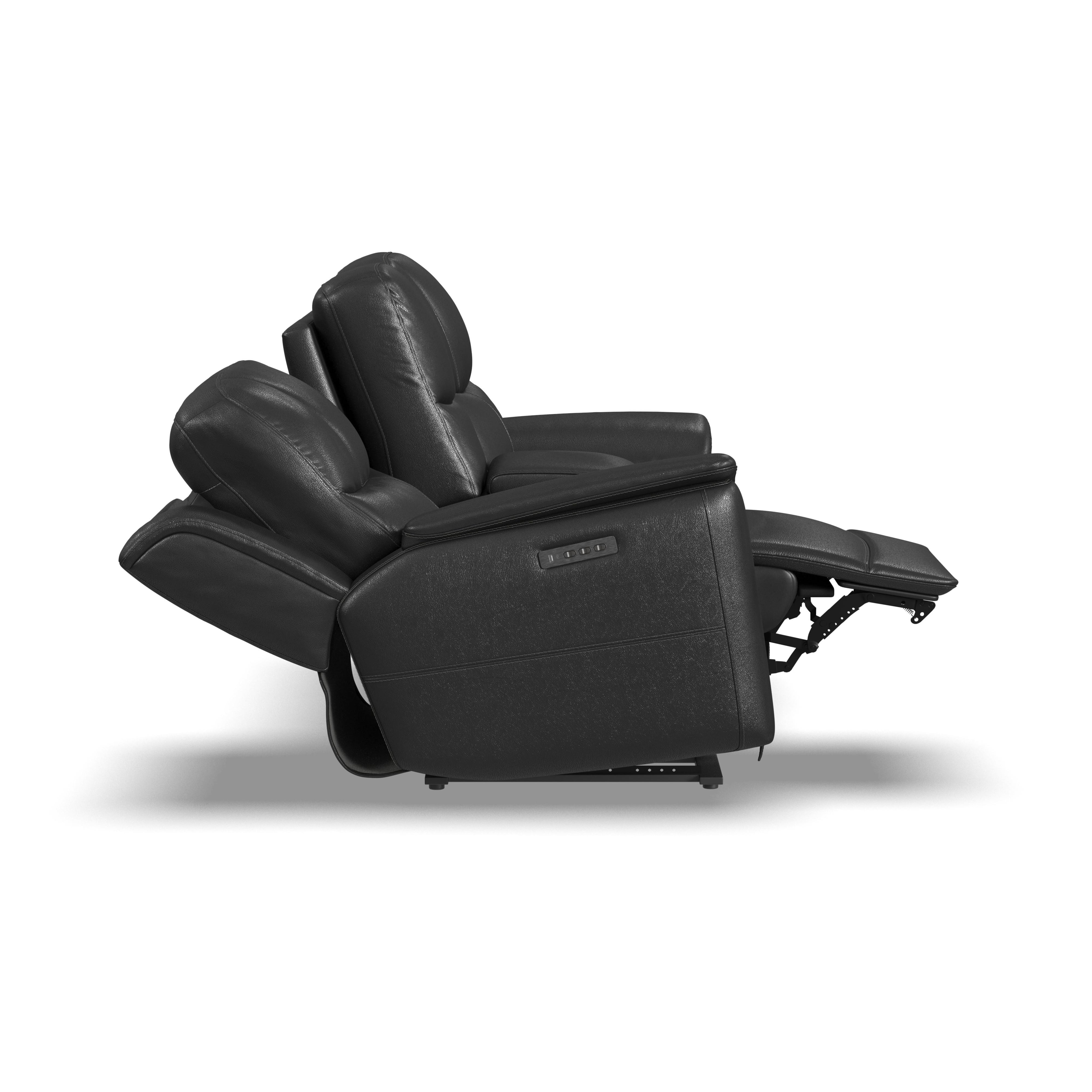 Power Reclining Console Loveseat