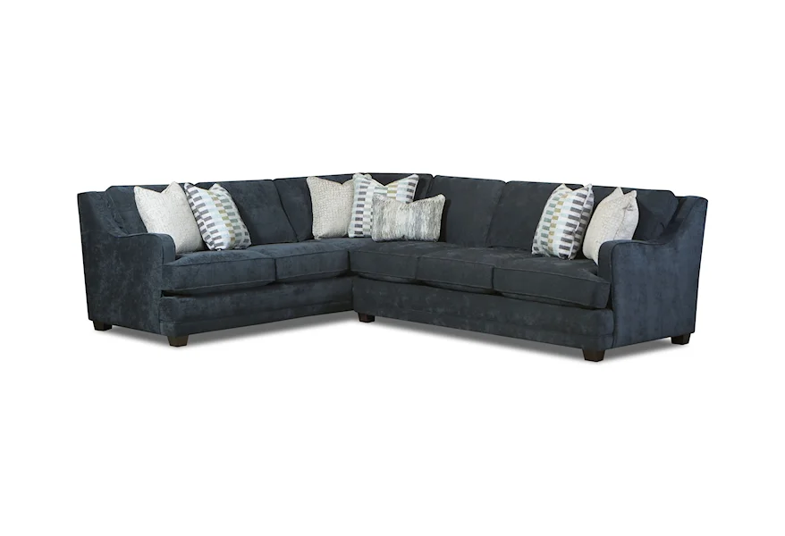 7000 ELISE INK 2-Piece Sectional by Fusion Furniture at Rooms and Rest