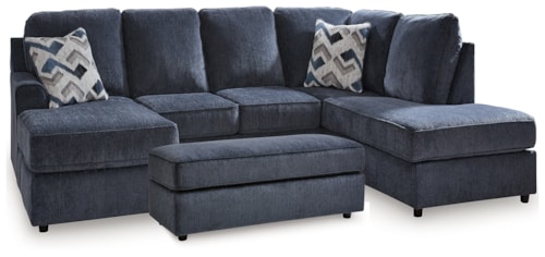 2-Piece Sectional And Ottoman