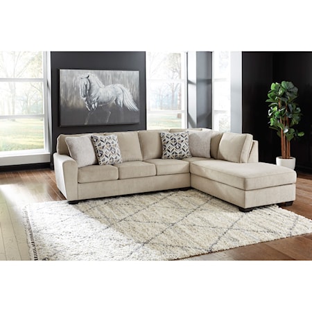 2-Piece Sectional with Chaise