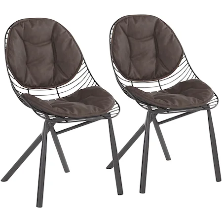 Set of 2 Accent Chairs