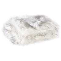 Glam Faux Fur Throw