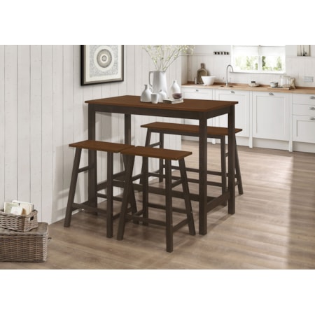 Connie 4-piece Counter Height Set and