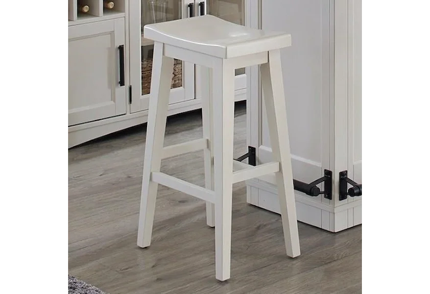 Americana Modern Bar Stool 30 in. by Parker House at Jacksonville Furniture Mart