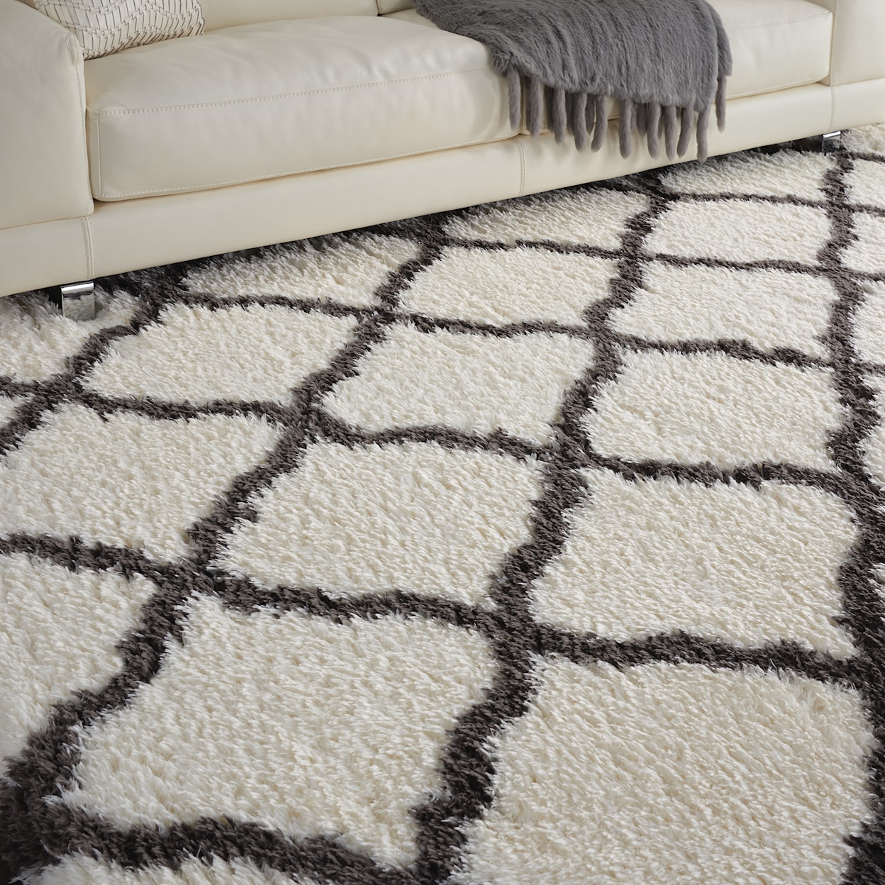 Nourison Luxe Shag 9' x 12'  Rug