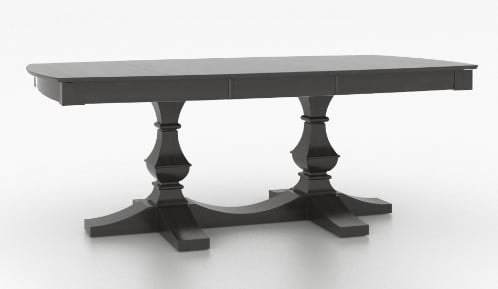 Customizable Boat Shape Table with Leaf