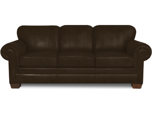 Casual Sofa with Rolled Arms