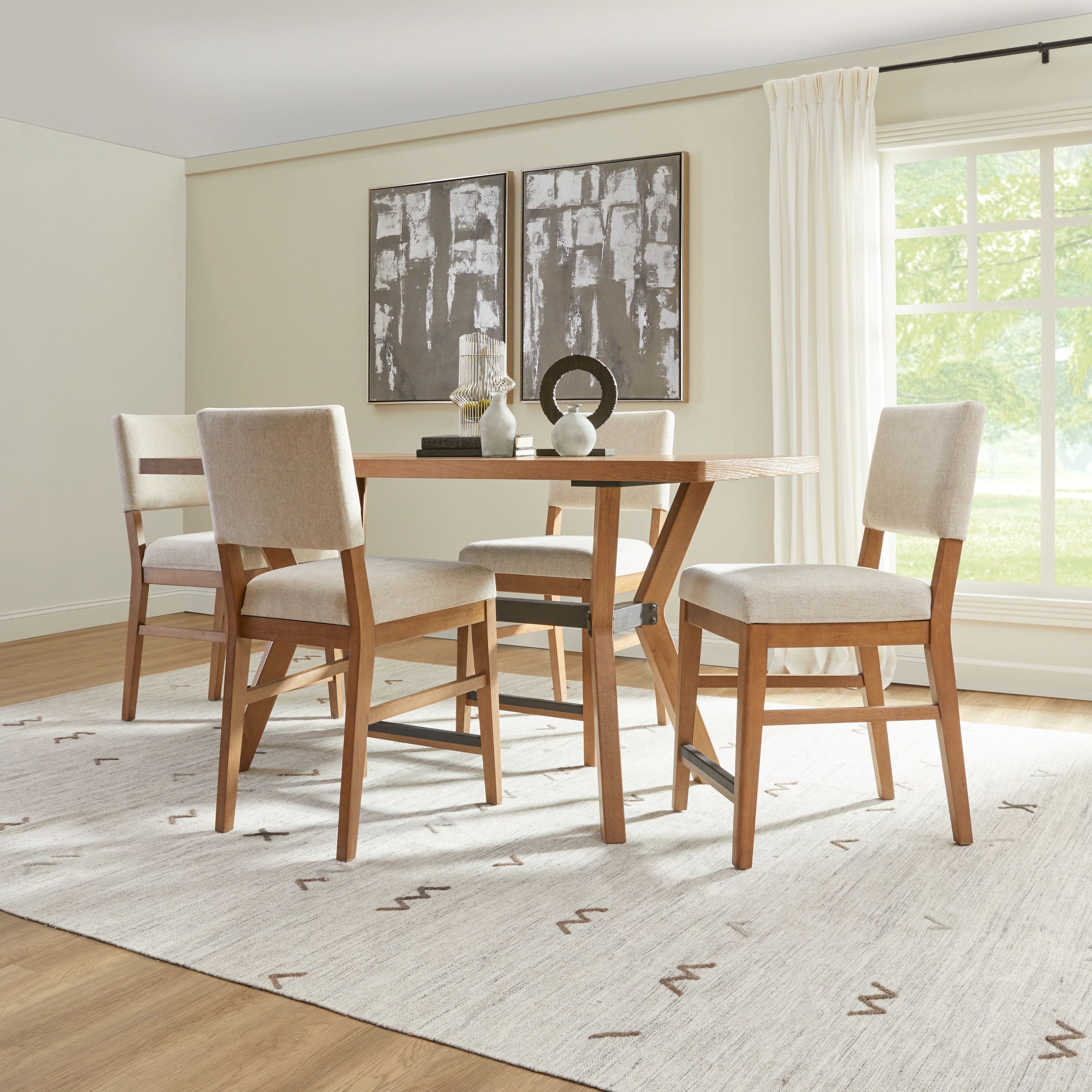 Flexsteel Statements Millwork Counter-Height Chair