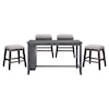 Homelegance Timbre 5-Piece Counter Height Table Set