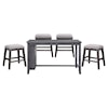 Homelegance Furniture Timbre 5-Piece Counter Height Table Set