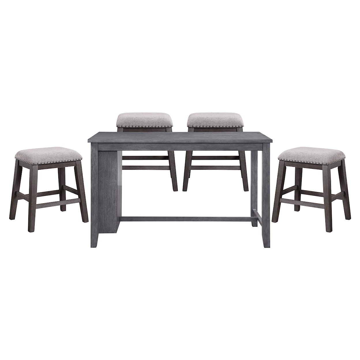 Homelegance Timbre 5-Piece Counter Height Table Set