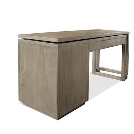 Swivel Lift-top L-desk