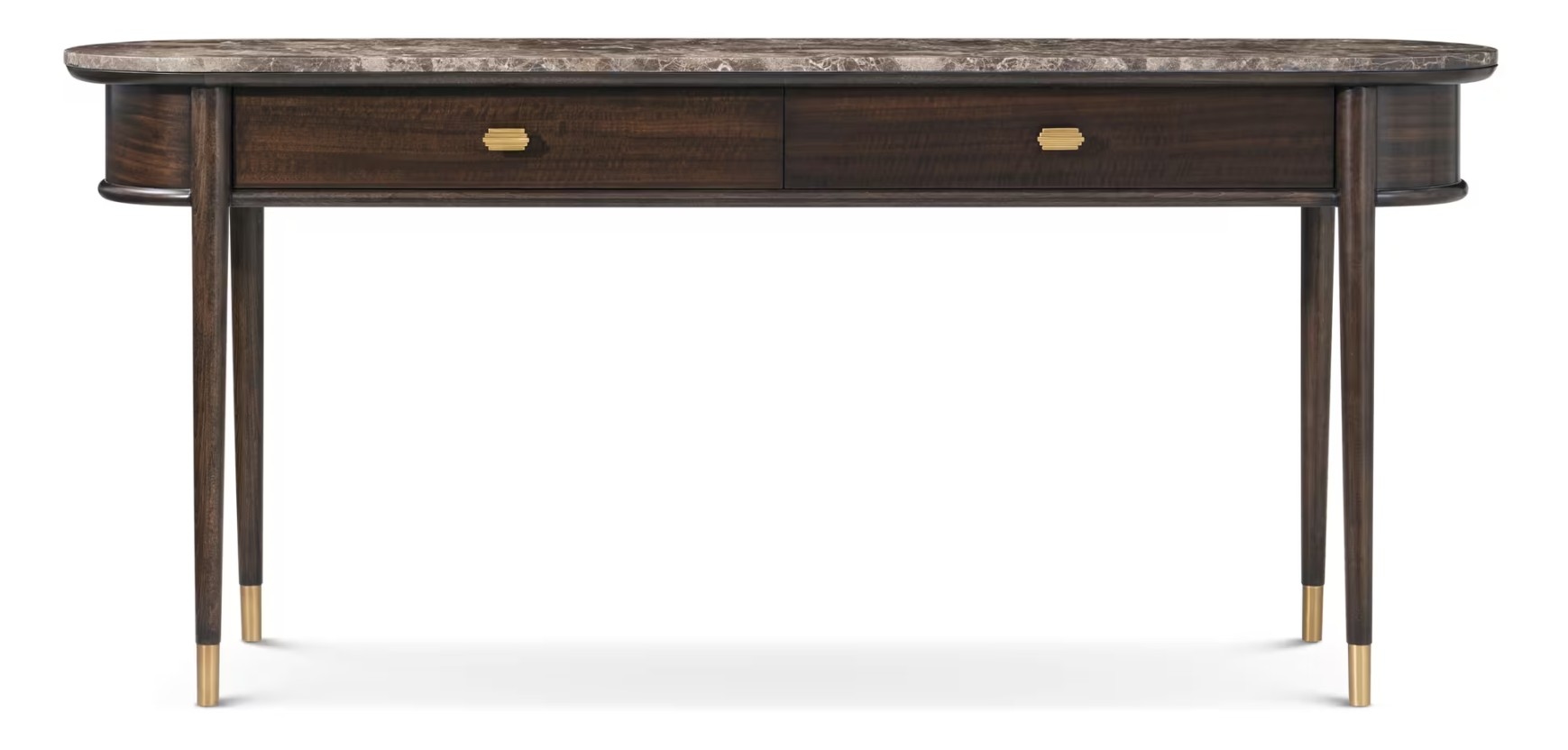Theodore Alexander Spencer Green Park Curzon Marble-Top Console Table