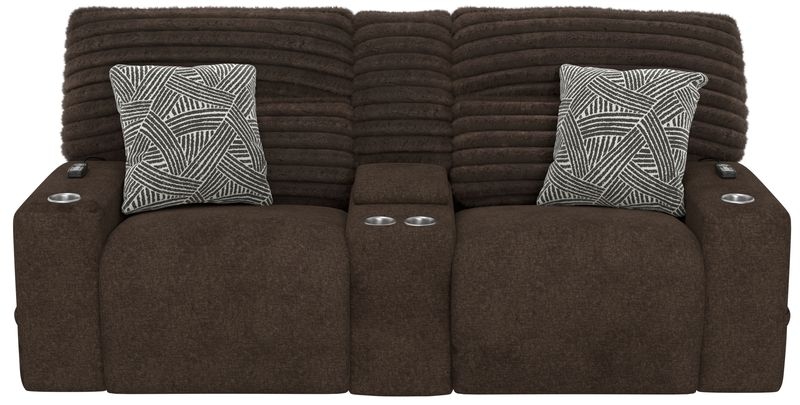 Casual Power Reclining Loveseat