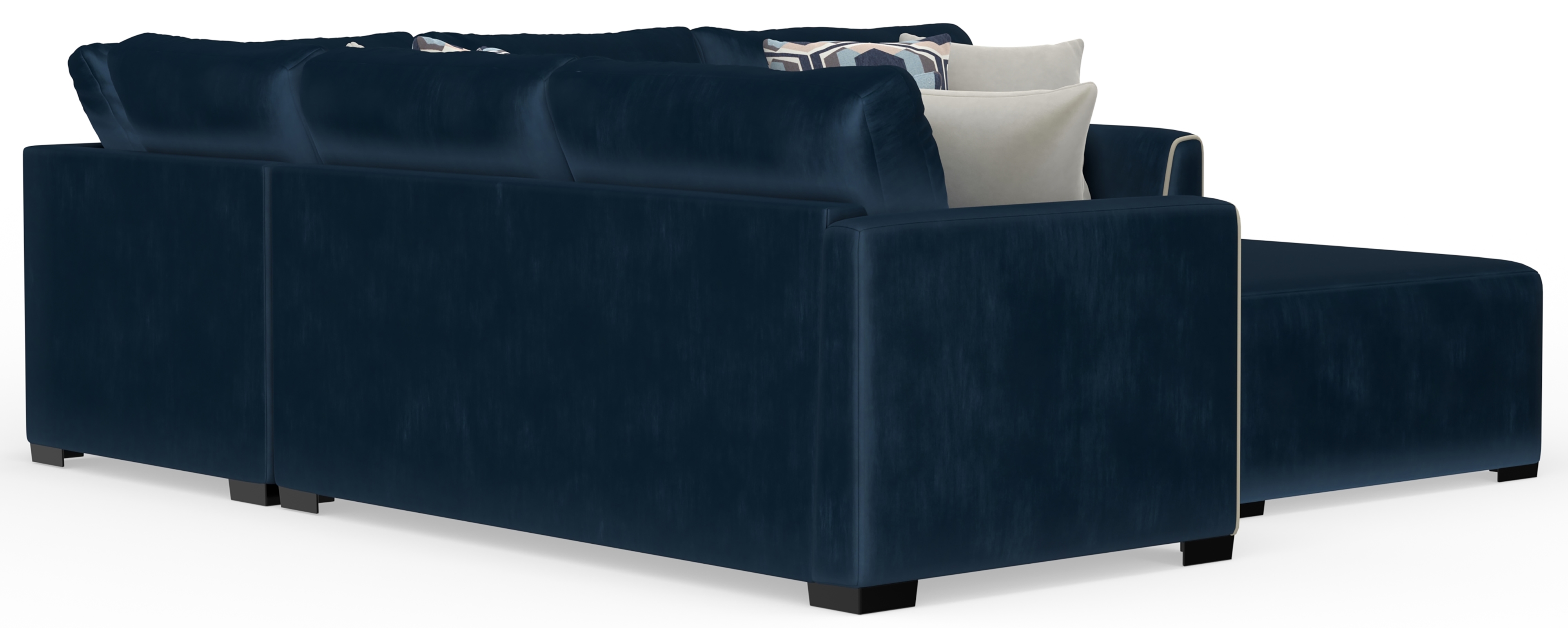 Jackson Furniture Jetson 4-Piece Sectional Sofa with Cocktail Ottoman